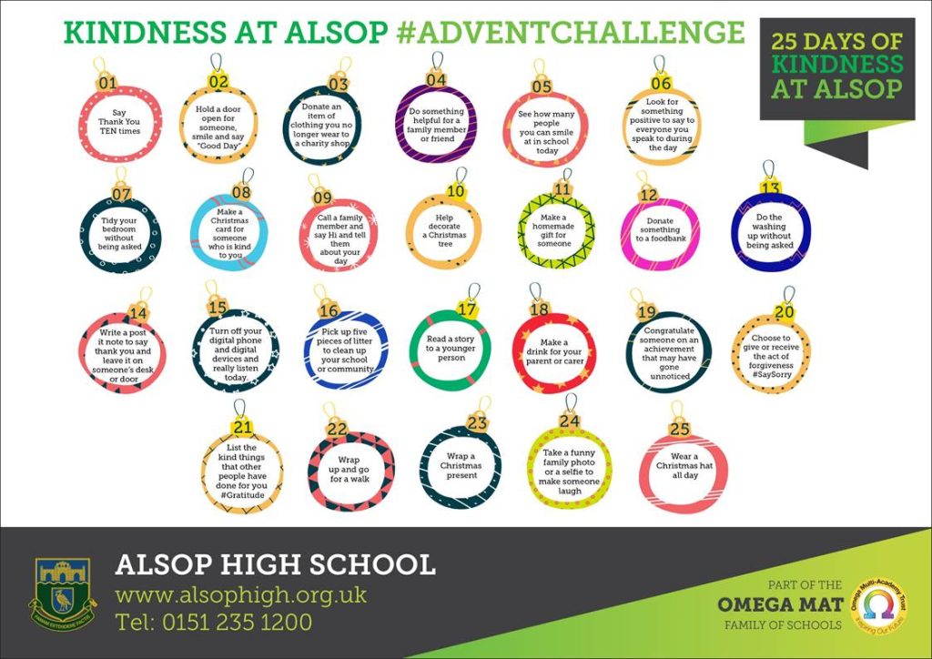 Alsop's 25 days of kindness