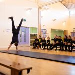 School welcomes gymnast Dan Purvis