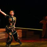 A Jin Long Martial Arts student demonstrating martial arts