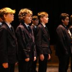 Calday Grange Grammar School students performing the song 'The Power of Youth'