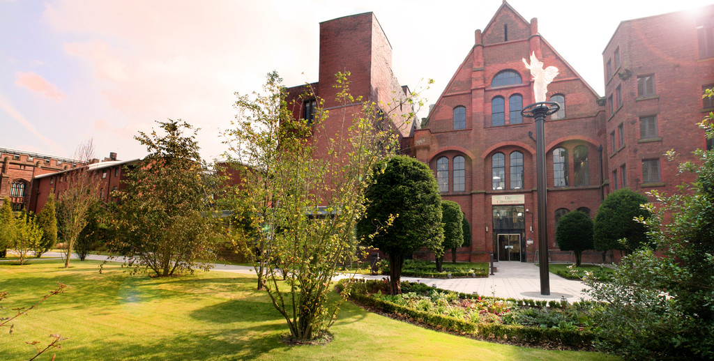 Liverpool Hope's Creative Campus on Shaw Street close to Liverpool City Centre.