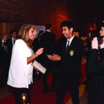 Calderstones School student Suri Singhania interviewing Leanne Campbell, Radio City