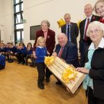 Some of the school’s former pupils helped celebrate the official opening
