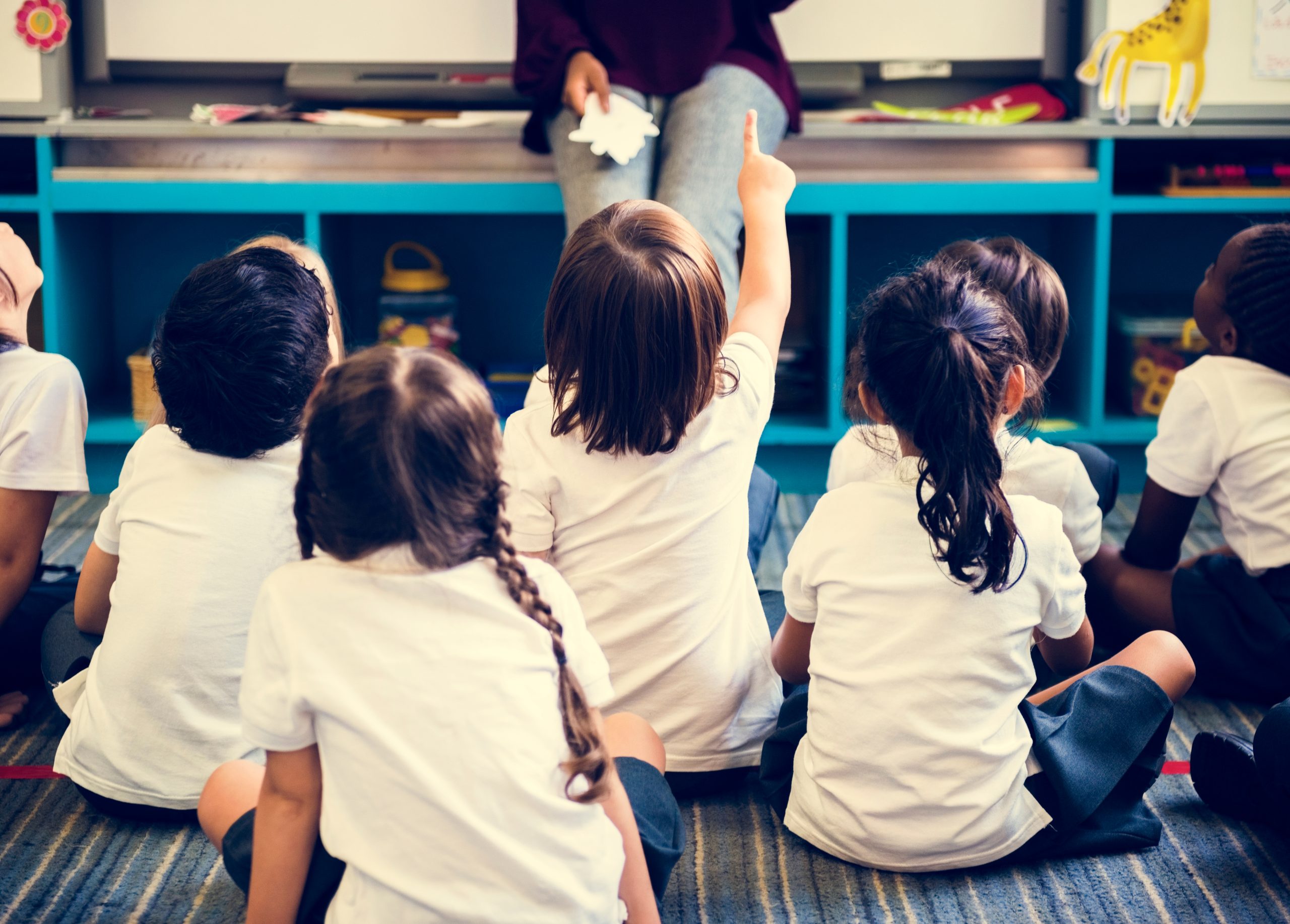 Children in classroom