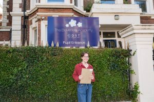 Izzy Moore from The Belvedere Academy gained A* English lit, A* drama and theatre, A* philosophy and ethics, going on to study English lang & lit at Trinity Oxford