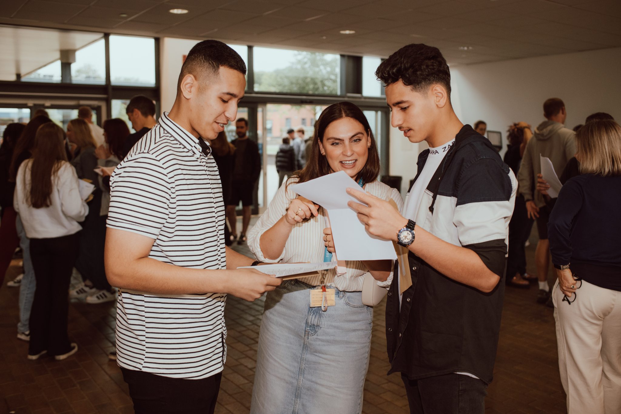 Celebrations at Rainford High on GCSE results day - Educate magazine