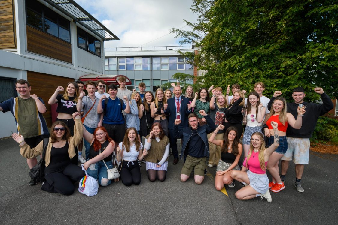 2023 students celebrate A-level, AS-level, BTEC and T-level results ...