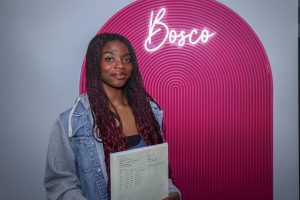 St John Bosco Arts College student, Ronna Oghogho Aibangbee on GCSE results day