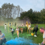 Garston were happy to be involved in the Rainbow Colour Run!