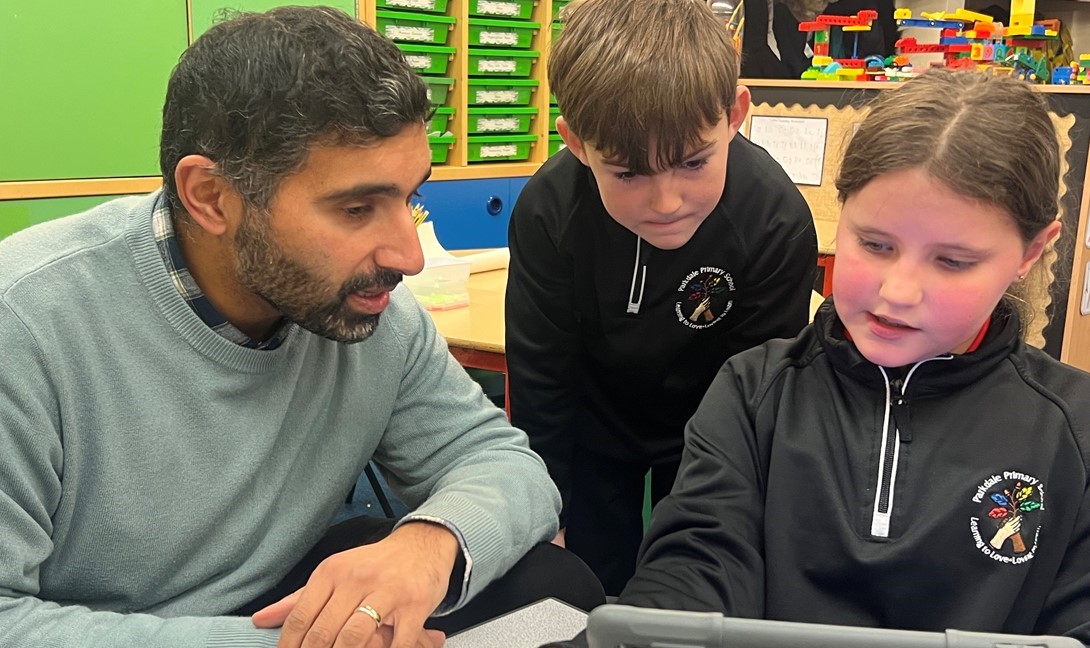Baasit Siddiqui at Parkdale Primary School