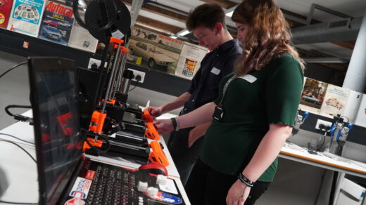 3D printers in Engineering room Liverpool Life Sciences UTC