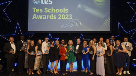 2023 winners of the Tes Schools Awards
