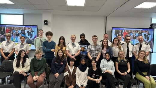 Group shot of youth members and Force