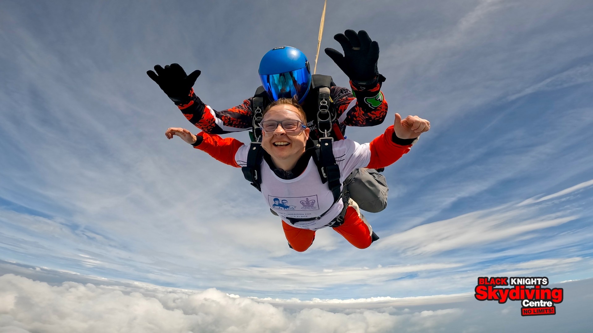 Mr Garcia skydive