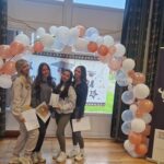 Maricourt Catholic High School students stand proudly with their GCSE and BTEC results
