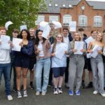 High achievers - some of the St. Mary's students who achieved three or more A*, A or B grades at A-level.