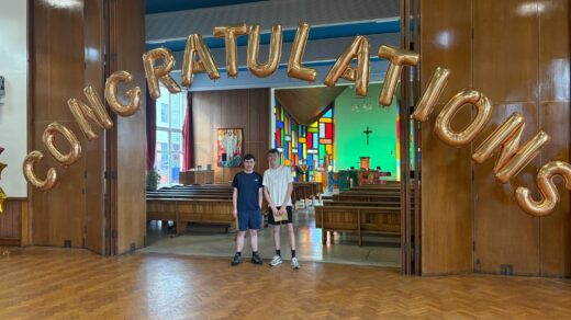 St Francis Xavier's Catholic Academy Sixth Form students