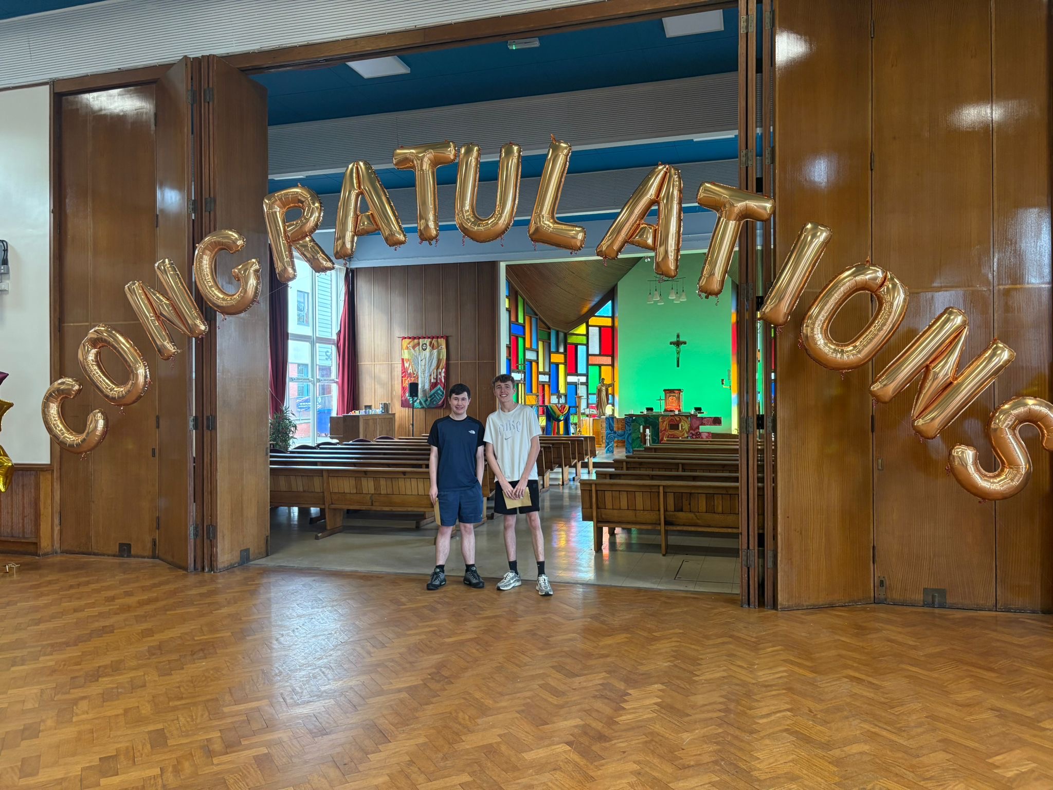 St Francis Xavier's Catholic Academy Sixth Form students