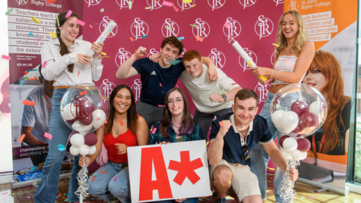 St John Rigby College A-level Results 2025: Students celebrate