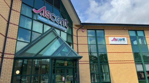 Ascent Autism Specialist College's new site