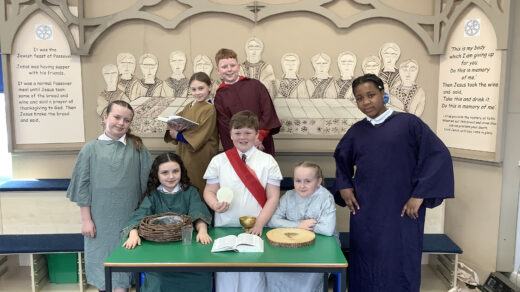 St Teresa of Lisieux pupils bring Holy Week to life through whole-school performances