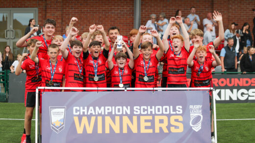 Rainford High’s Year 8 rugby league team has been crowned National Champions for the second consecutive year