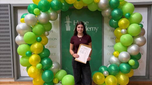 Olivia Murray from Hope Academy, Newton-le-Willows