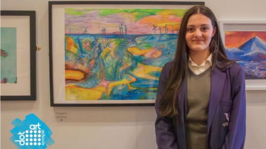 dot-art Schools is inviting schools within the Liverpool City Region to take part in its milestone year art competition. This is secondary school winner of 2026, Savannah from The Academy of St Nicholas